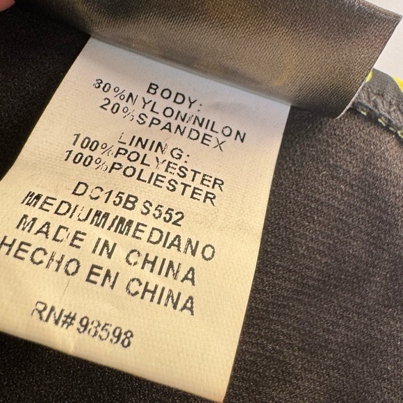 DC Comics NEW Batman Print Bikini SwimSuit Bandeau Top Bottoms Beach Stretch - Picture 9 of 9